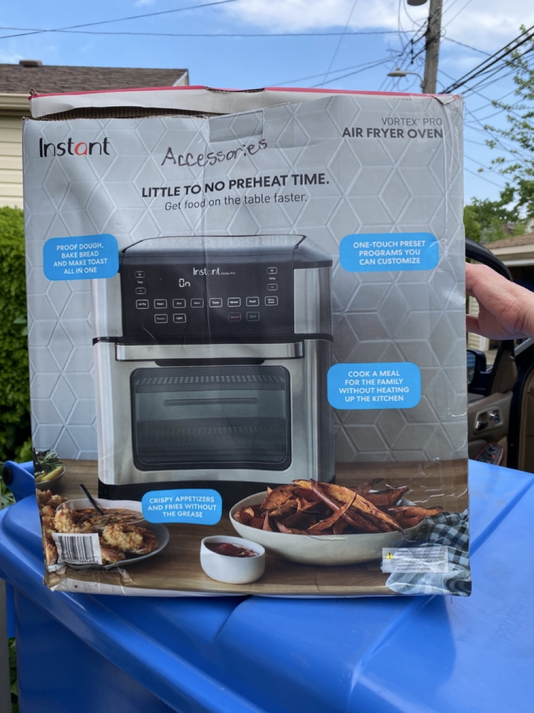 Instant Vortex Pro Air Fryer Oven - photo 2