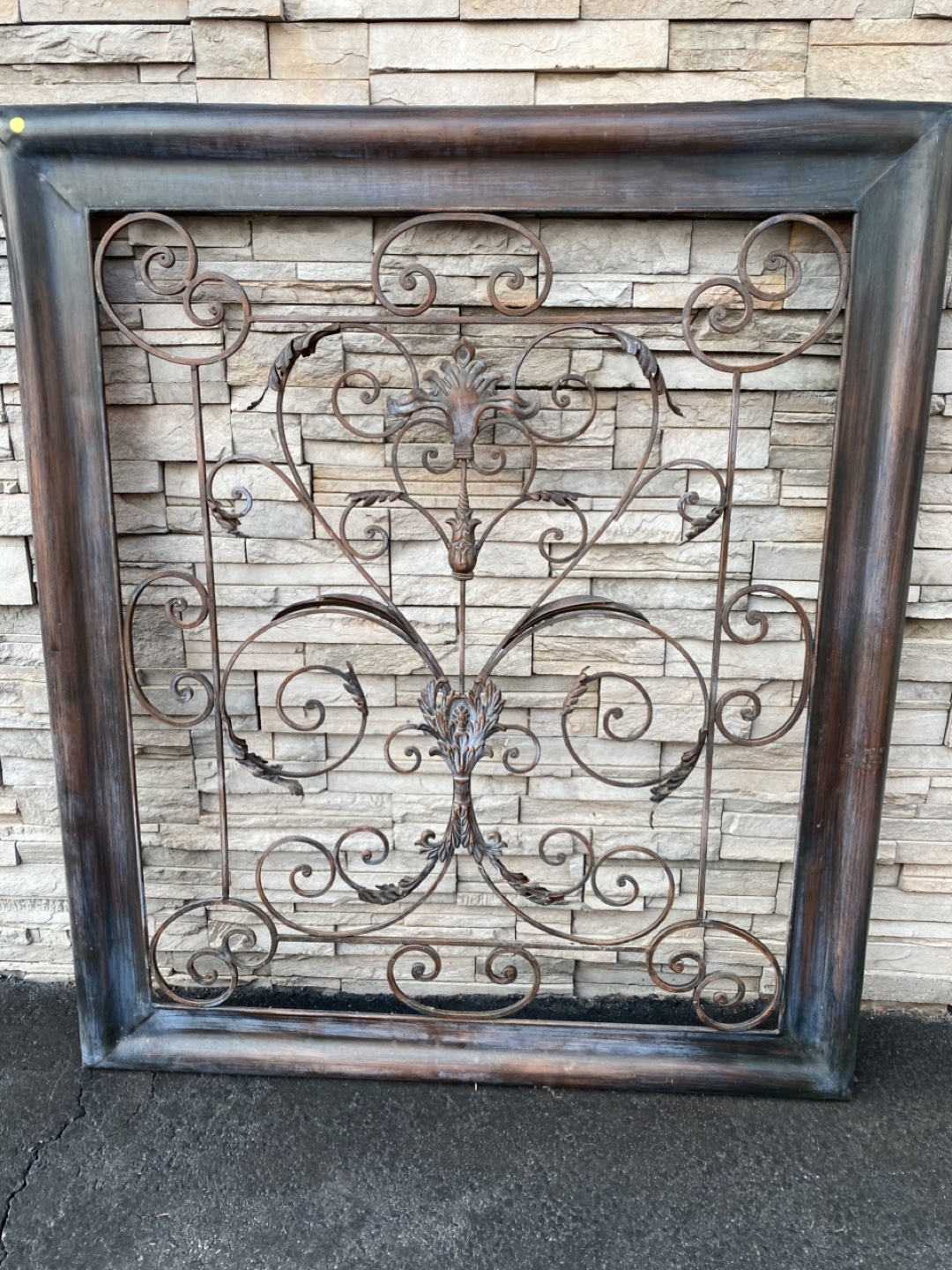 Metal wall hanging