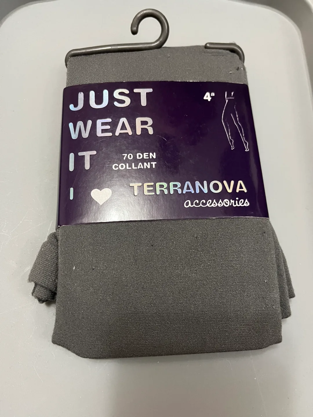 Terranova 70 Den Grey Tights thumbnail