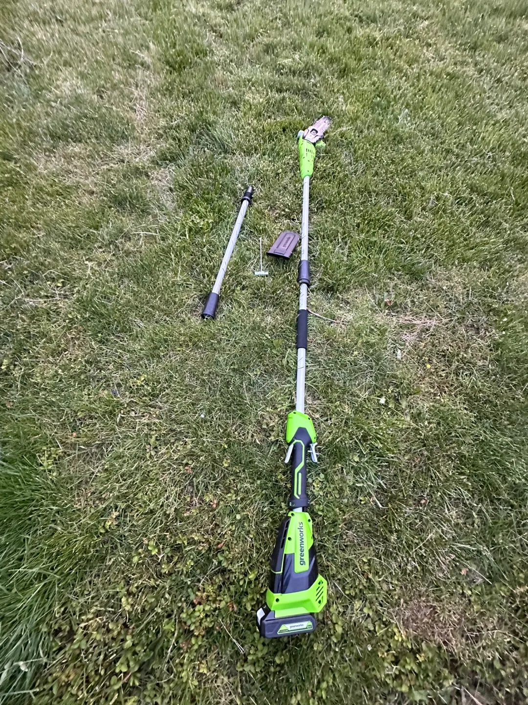 Greenworks 24V 8” pole saw image indicator(5)