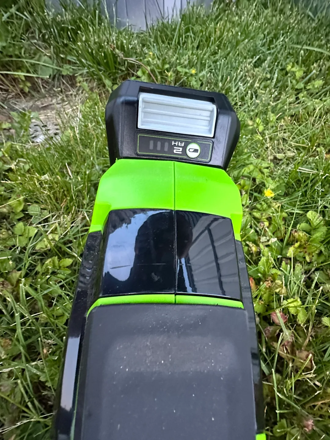 Greenworks 24V 8” pole saw image indicator(4)