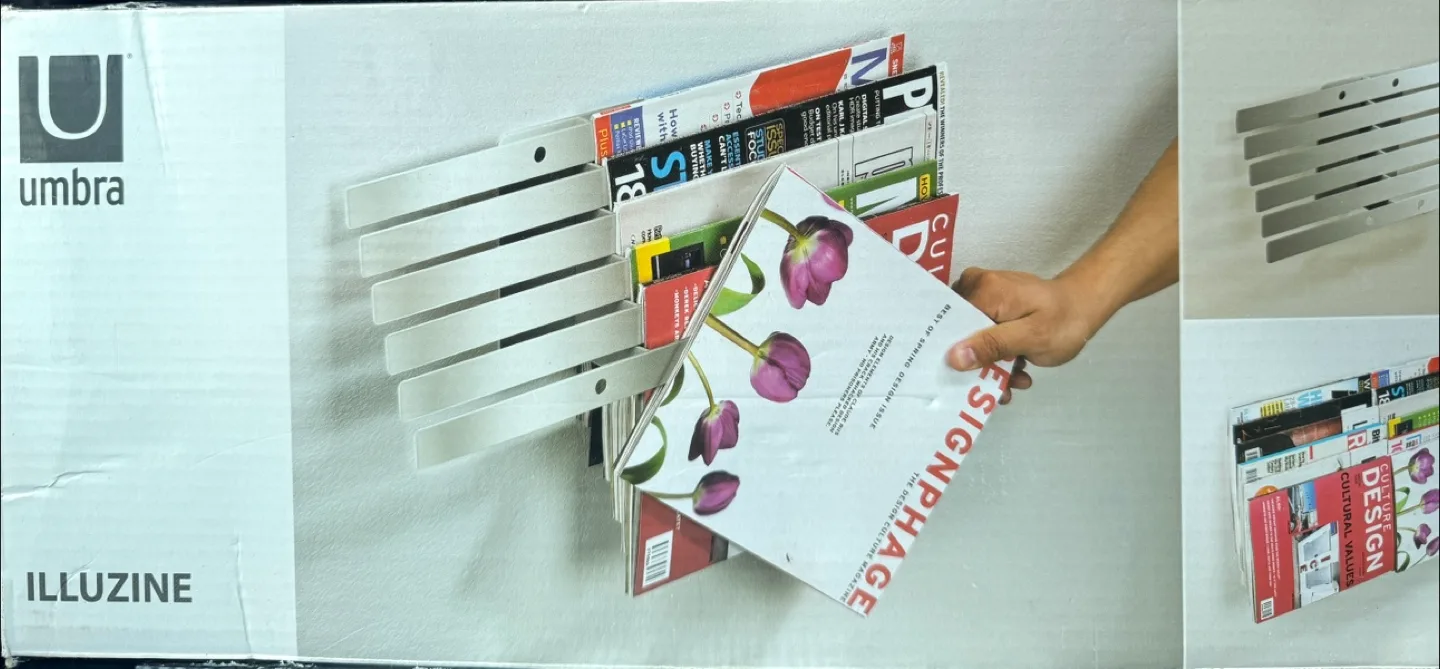 Umbra Illuzine Magazine Rack thumbnail