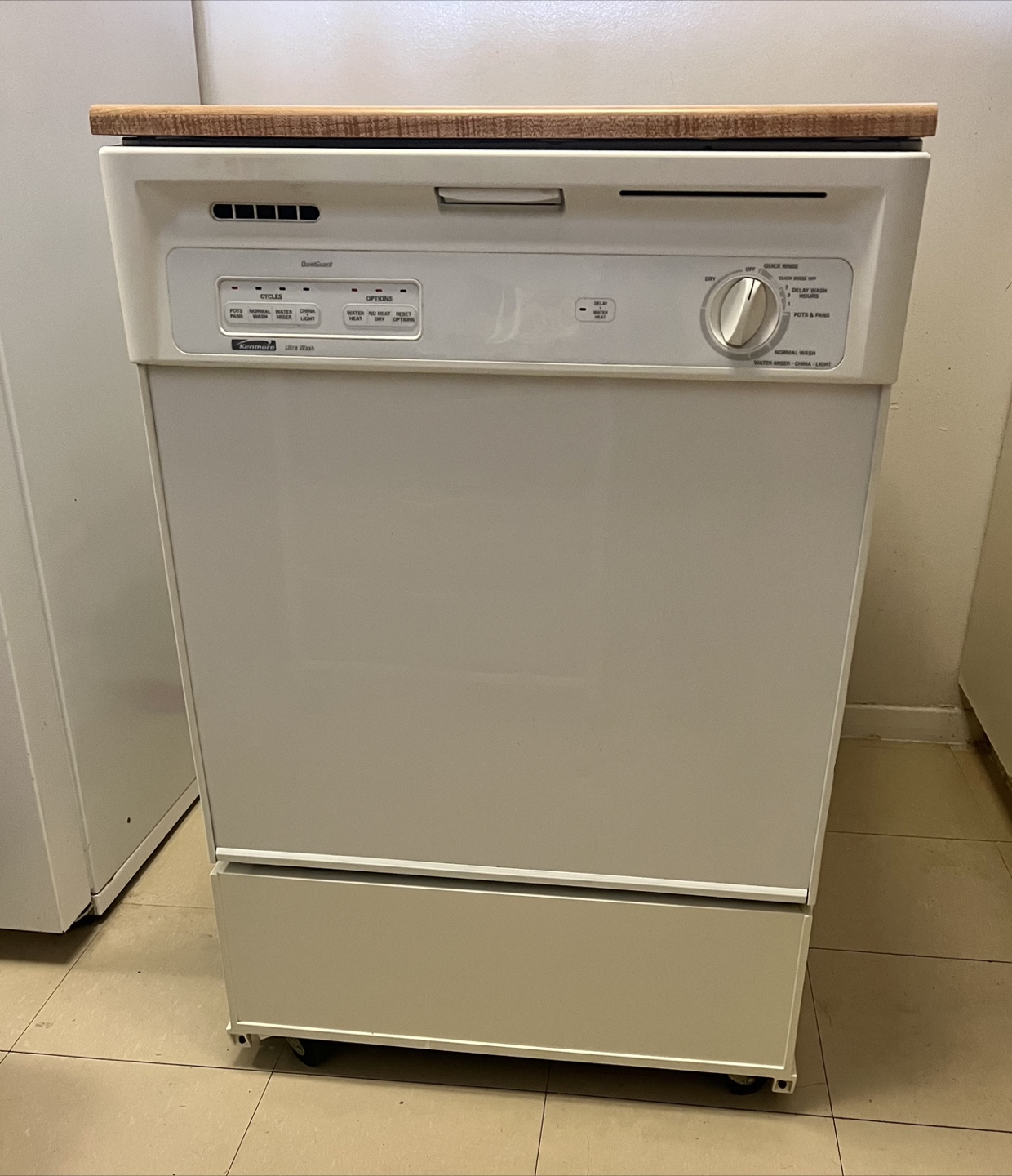 Portable Dishwasher With Wooden Counter Top - photo 2