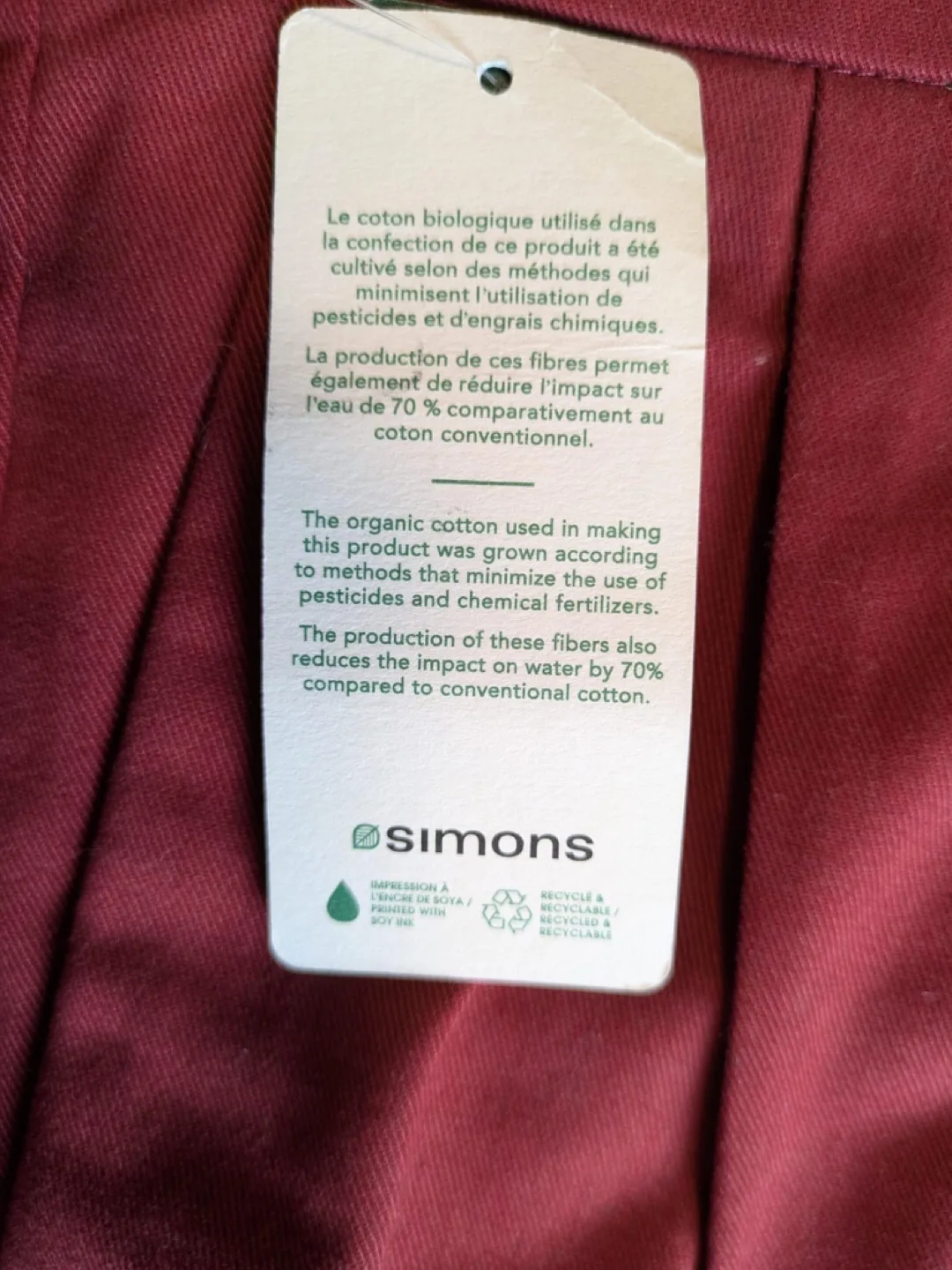 Red Reykjavik Trousers image indicator(9)