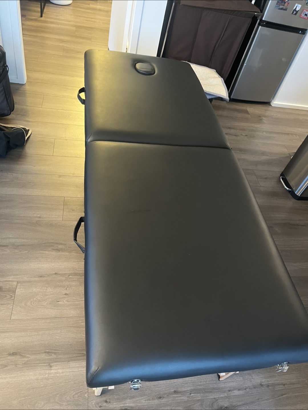 Portable massage table