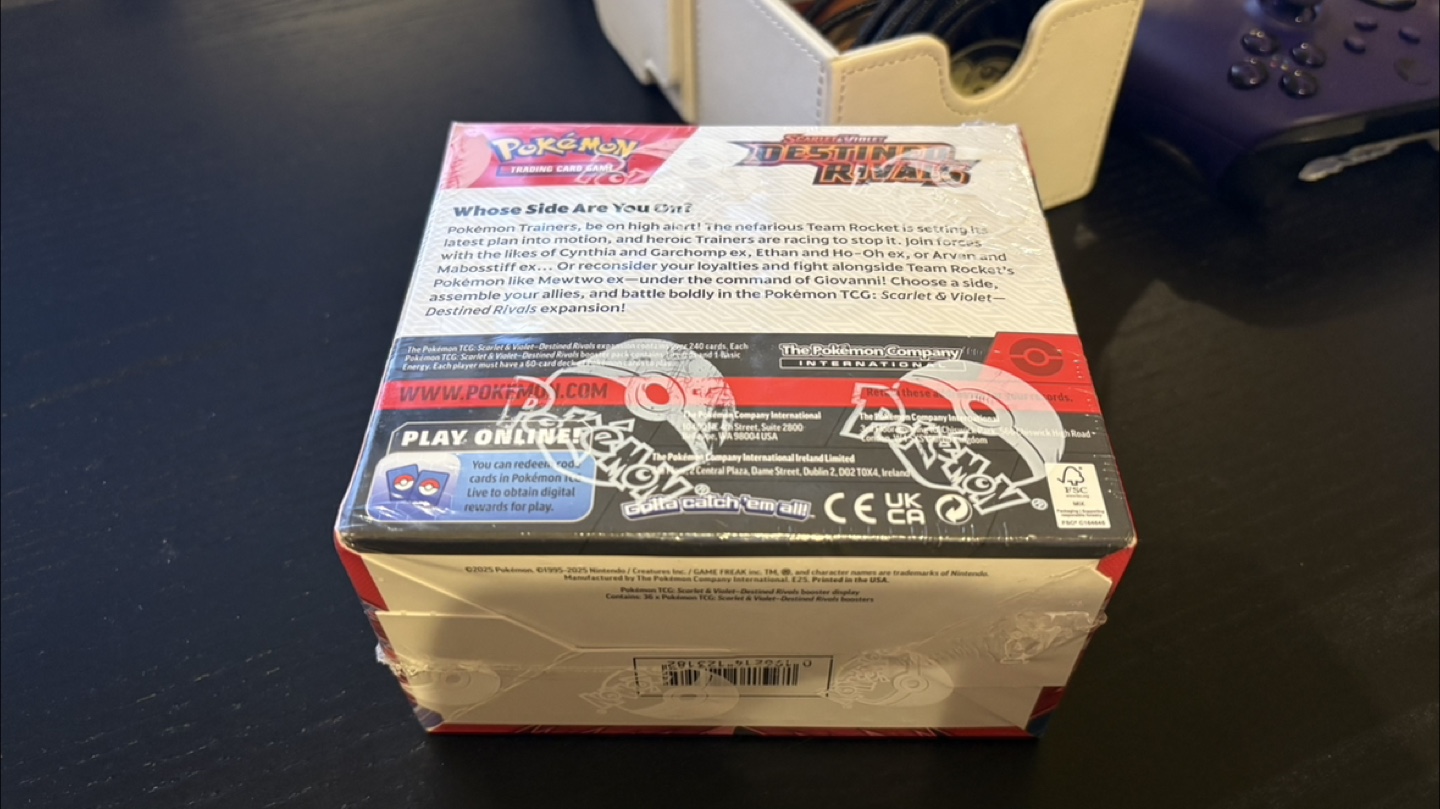 Pokemon Scarlet & Violet - Destined Rivals Booster Box - photo 2