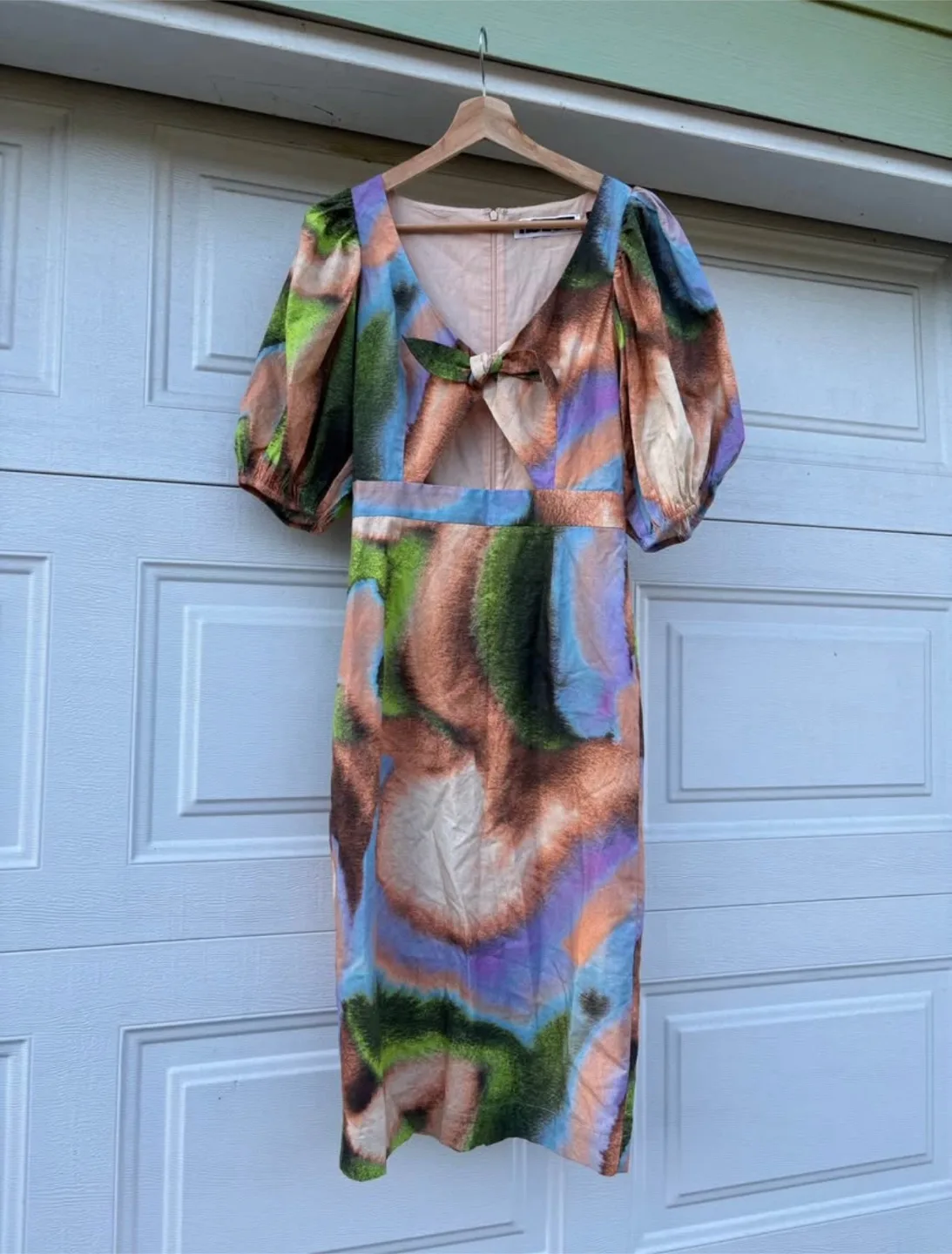 ROTATE Floral Print Dress thumbnail