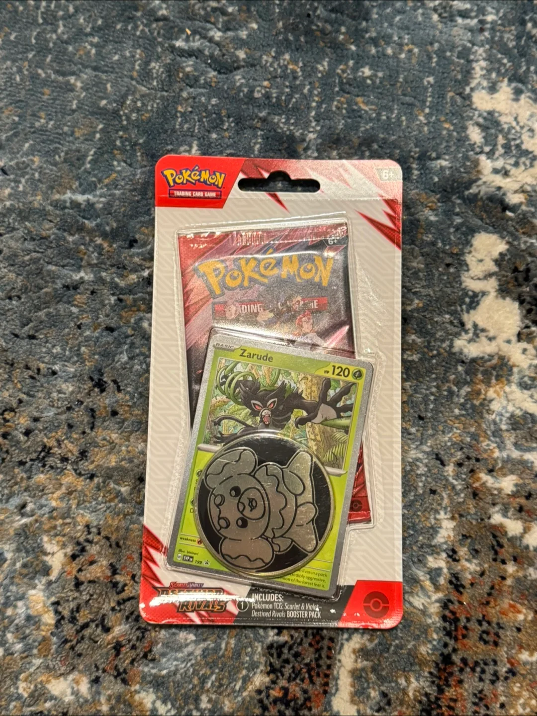 Destined rivals blister pack eevee & zarude promo thumbnail