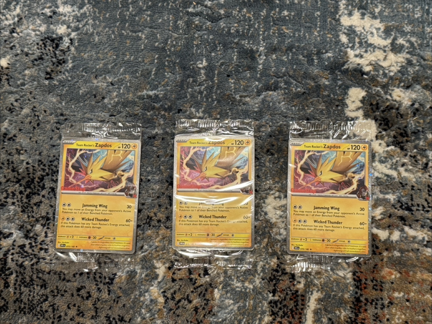 Pokemon destined rivals zapdos gamestop promo