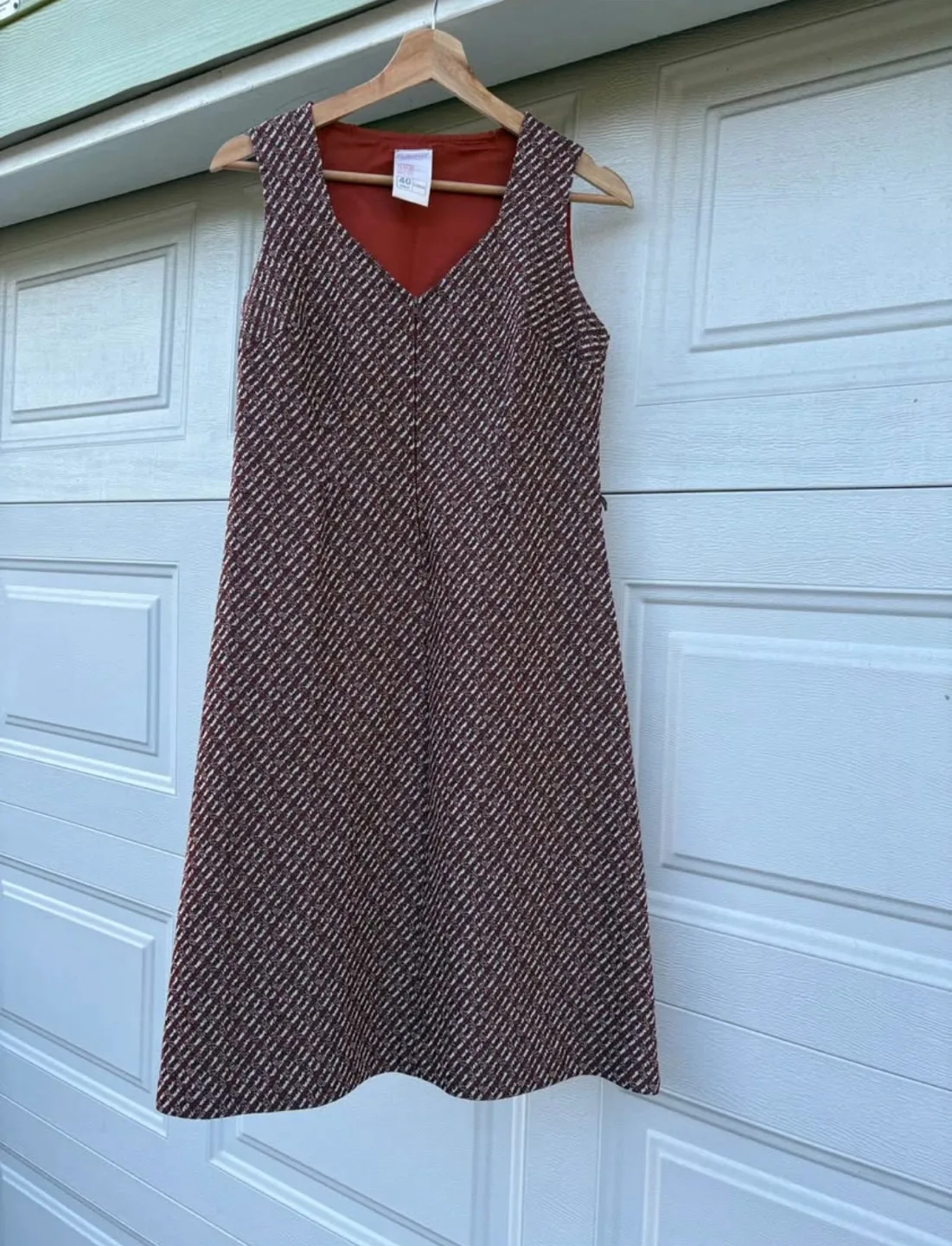 Vintage Patterned Dress thumbnail