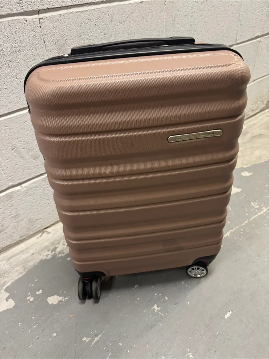 Brown Rolling Suitcase thumbnail