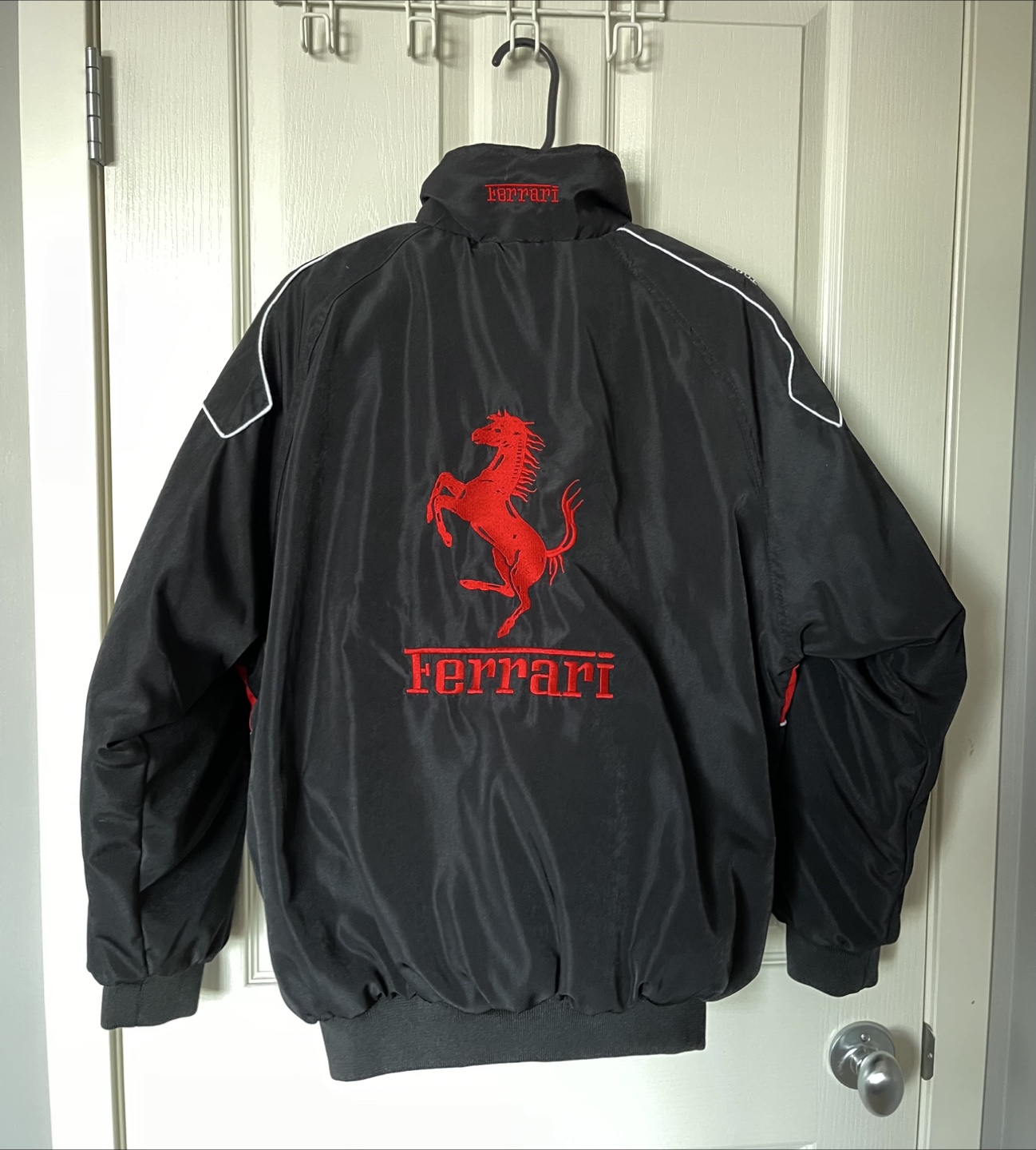Ferrari F1 Bomber Jacket Black, Size L - photo 3
