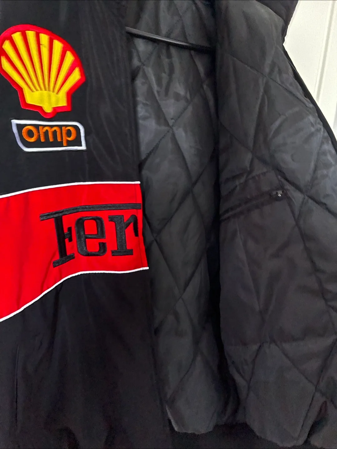 Ferrari F1 Bomber Jacket Black, Size L image indicator(4)