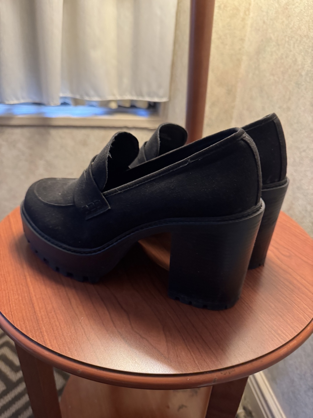 Black Platform Heels - photo 4