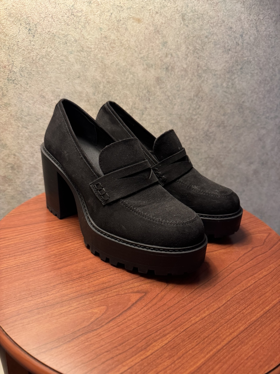 Black Platform Heels