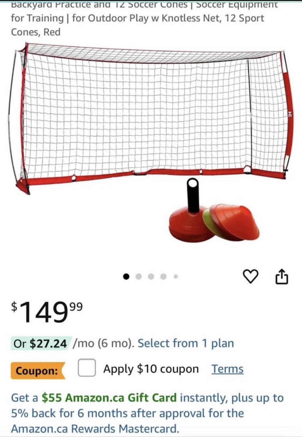 Zelus football Soccer Net