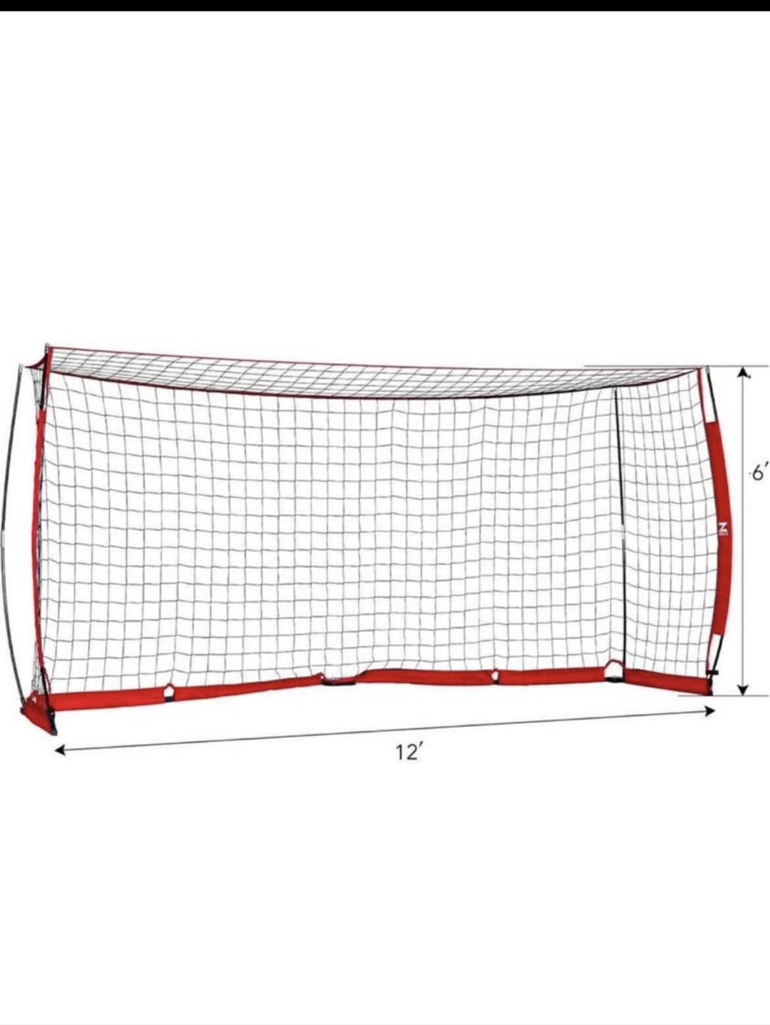Zelus football Soccer Net - photo 2