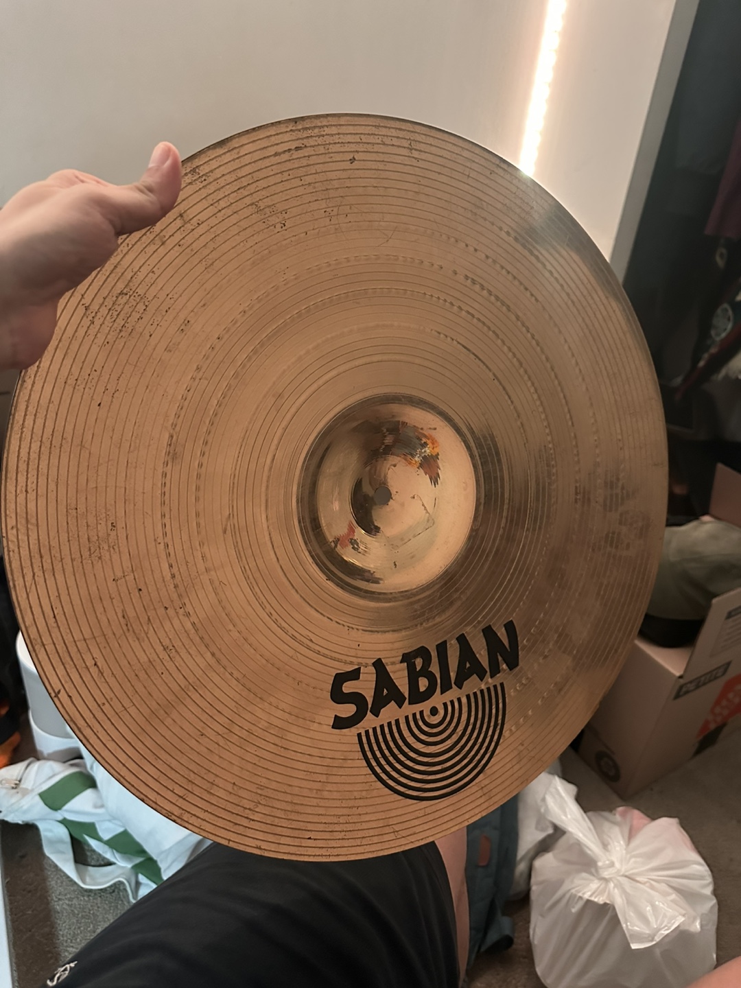 Sabian B8 Pro 18” Medium Crash Cymbal - photo 2