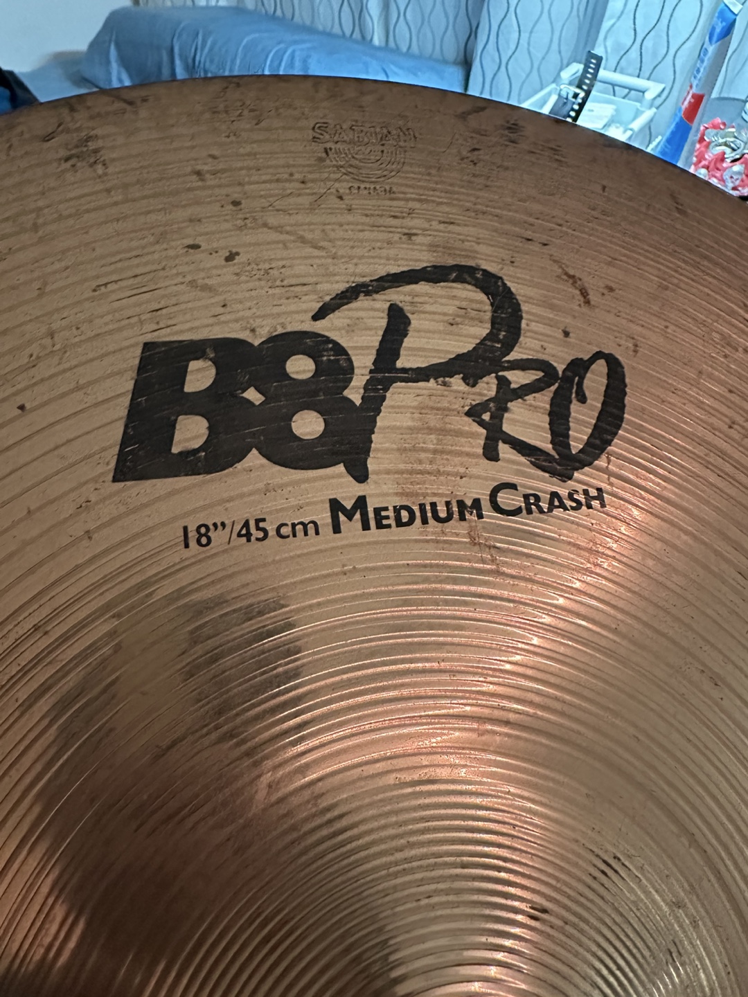 Sabian B8 Pro 18” Medium Crash Cymbal - photo 3