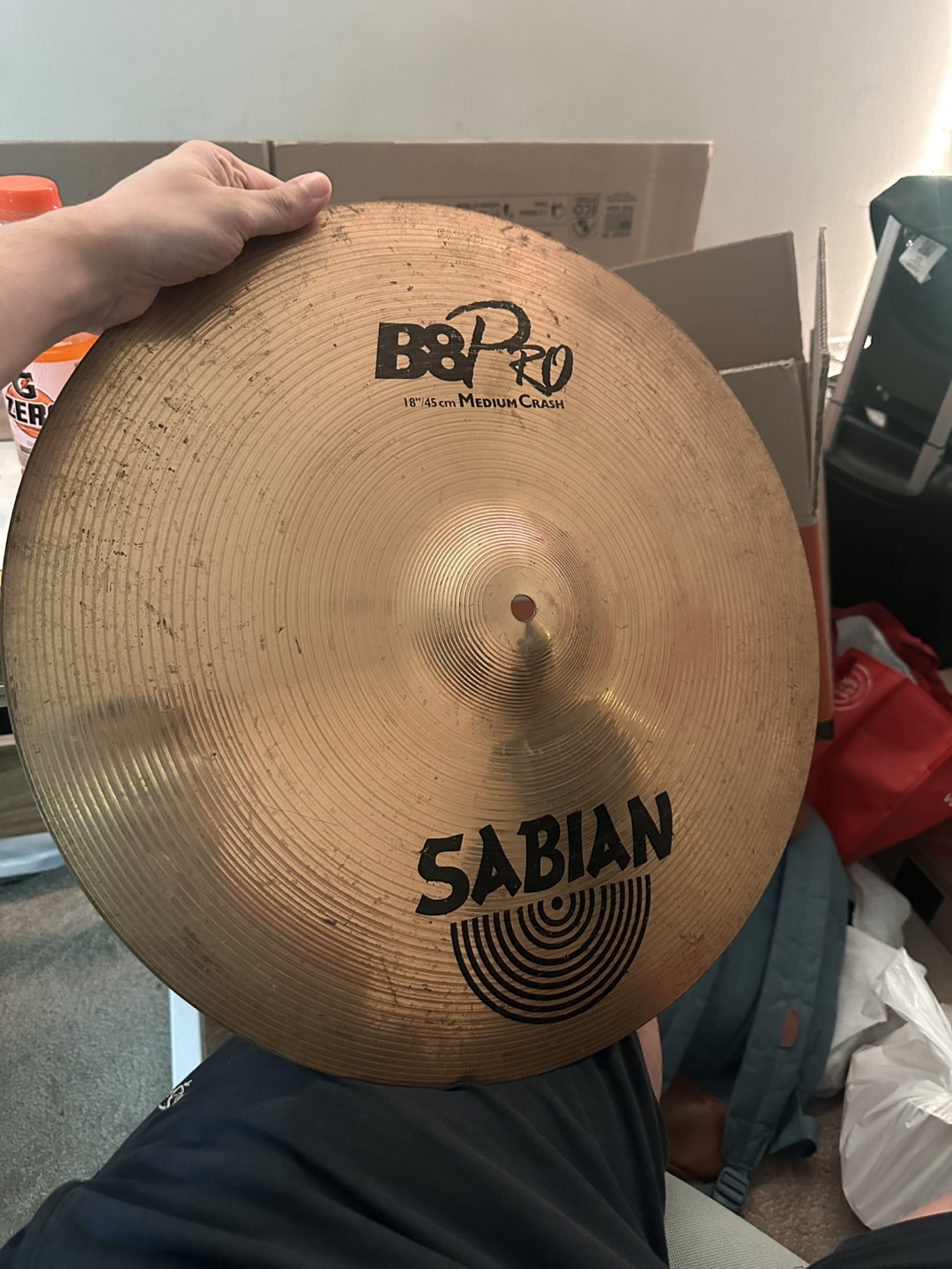 Sabian B8 Pro 18” Medium Crash Cymbal