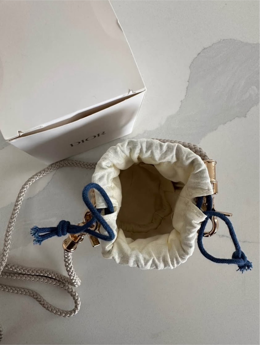 Christian Dior Beauty Pouch - Rattan - photo 5