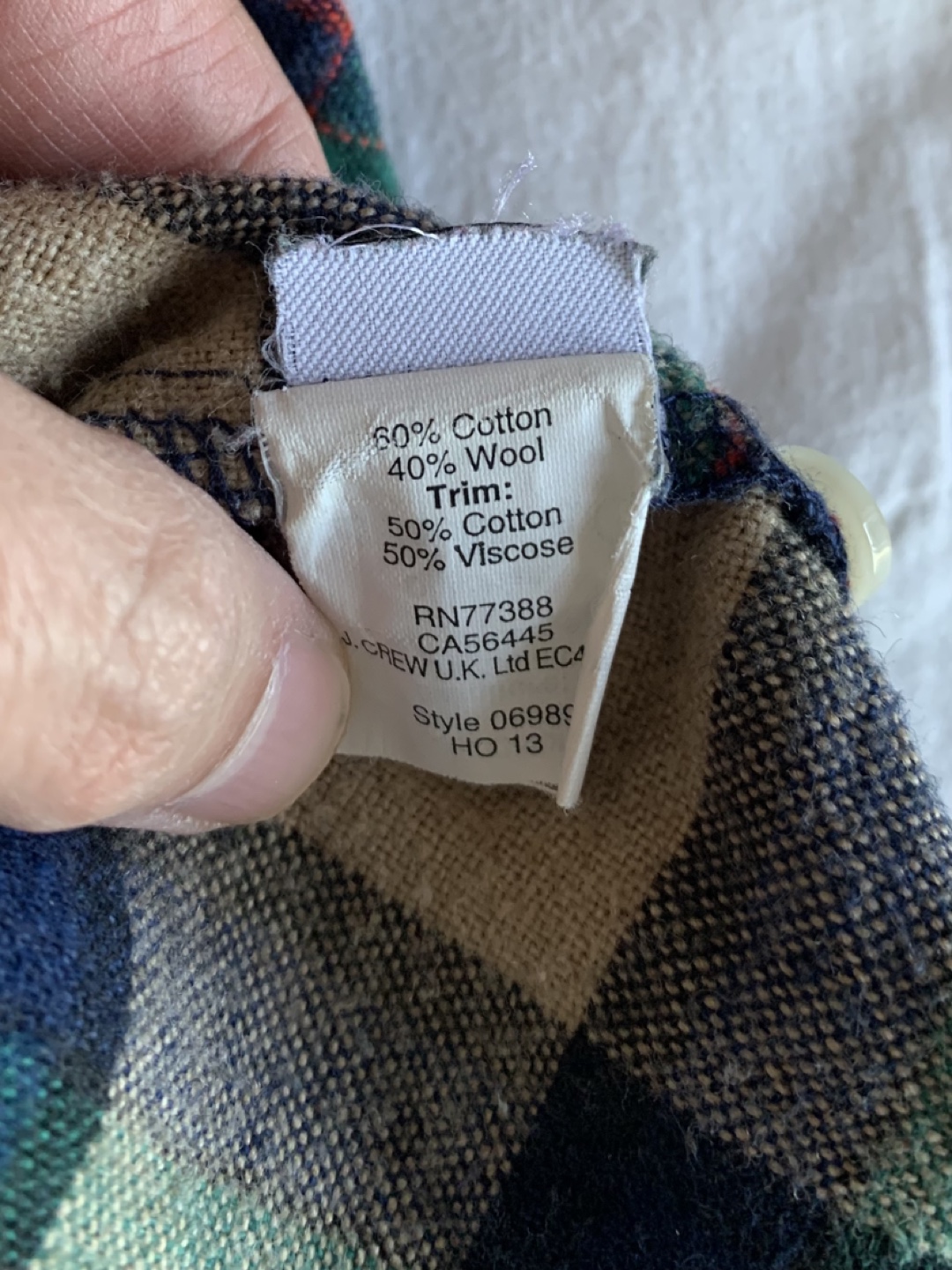 J Crew: Wallace & Barnes Plaid Button Up Shirt - photo 3