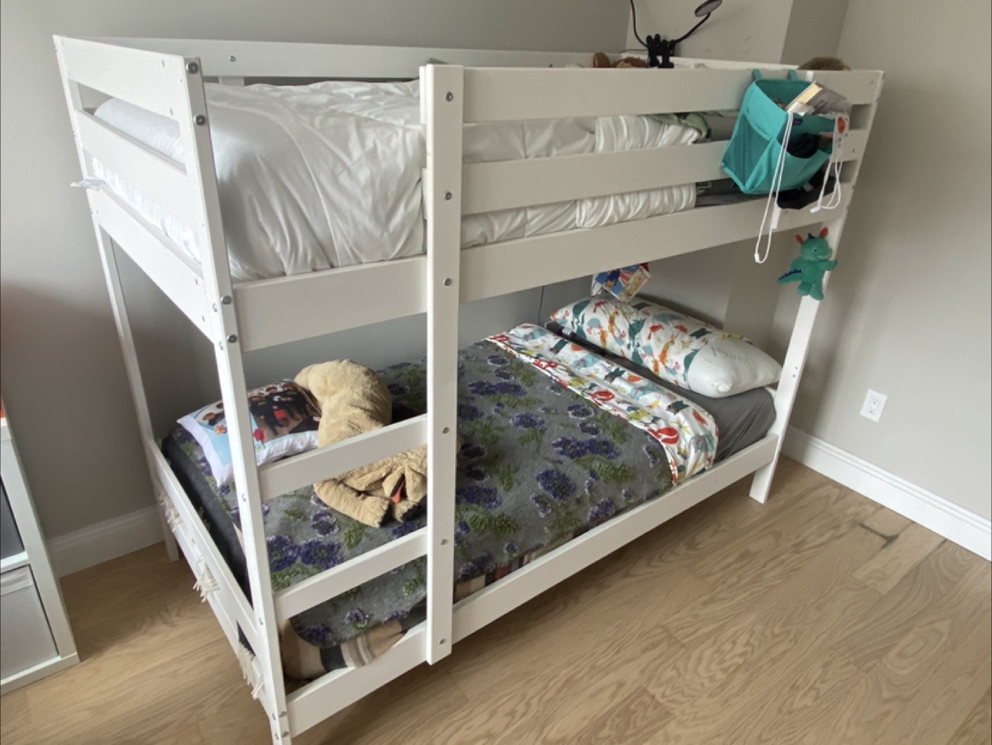 White Bunk Bed