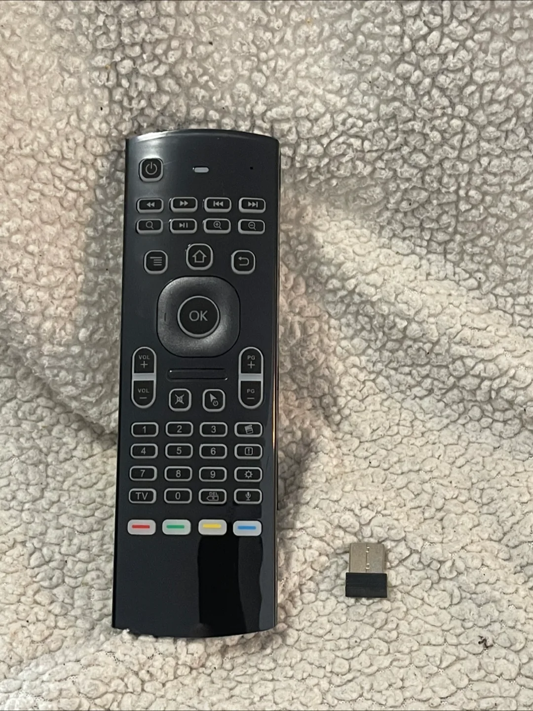 Air Mouse USB REMOTE CONTROL - NEW w/  Keyboard and Backlight!! image indicator(6)