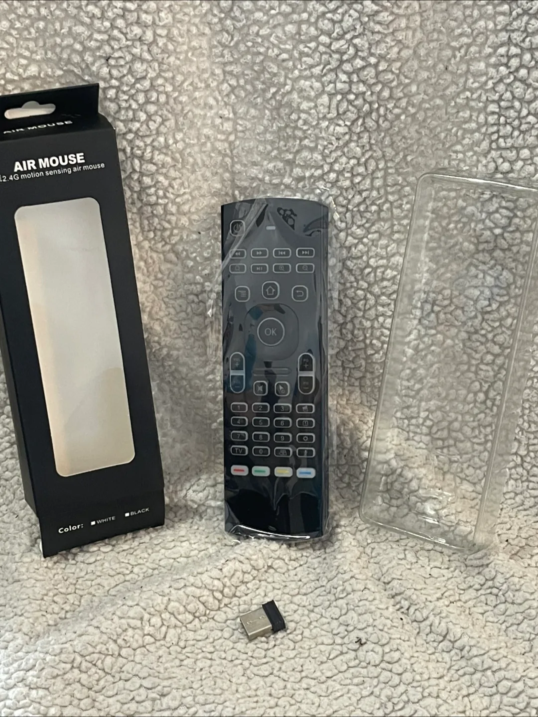 Air Mouse USB REMOTE CONTROL - NEW w/  Keyboard and Backlight!! image indicator(5)