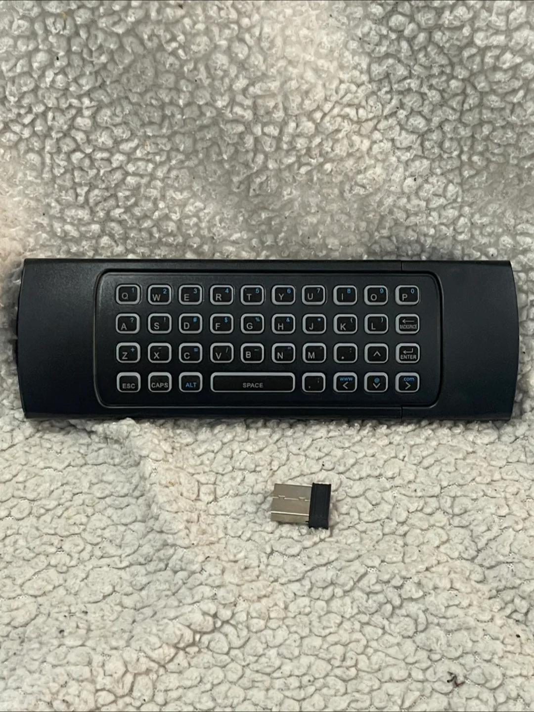 Air Mouse USB REMOTE CONTROL - NEW w/  Keyboard and Backlight!! image indicator(7)