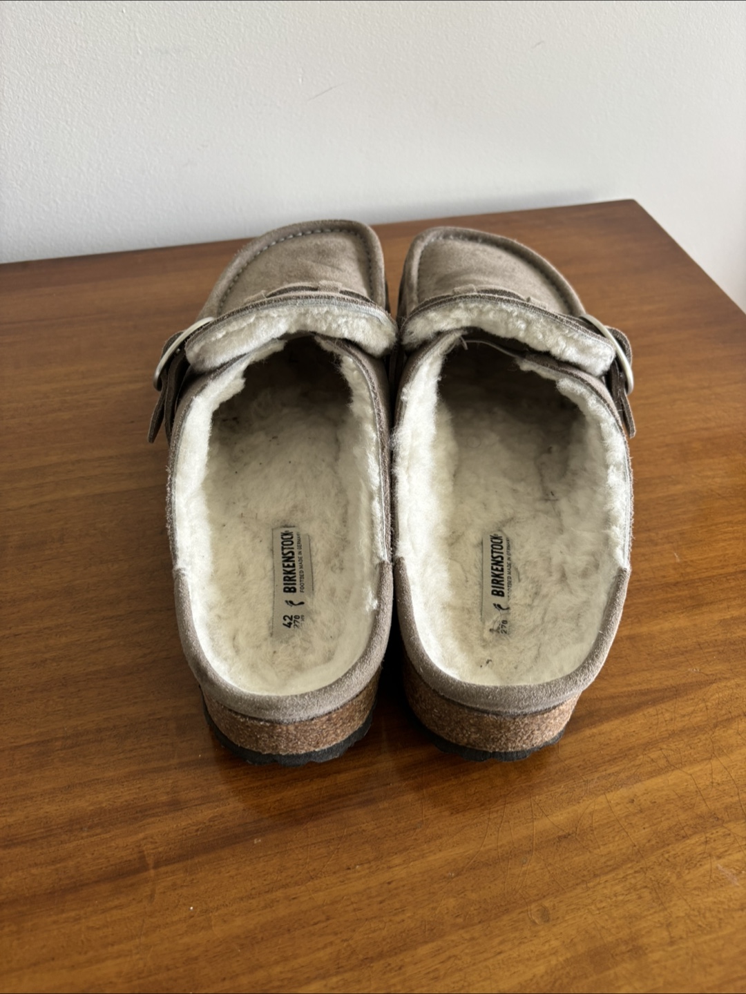 Birkenstock Buckley suede clogs - size I 42 - photo 4