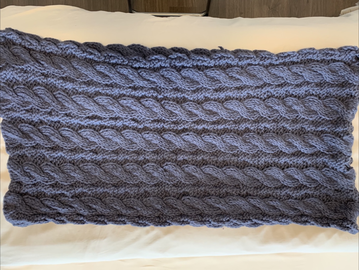 Handmade Cable Knit Scarf - photo 3
