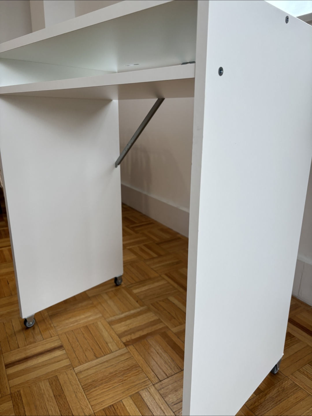 White Rolling Desk - photo 2