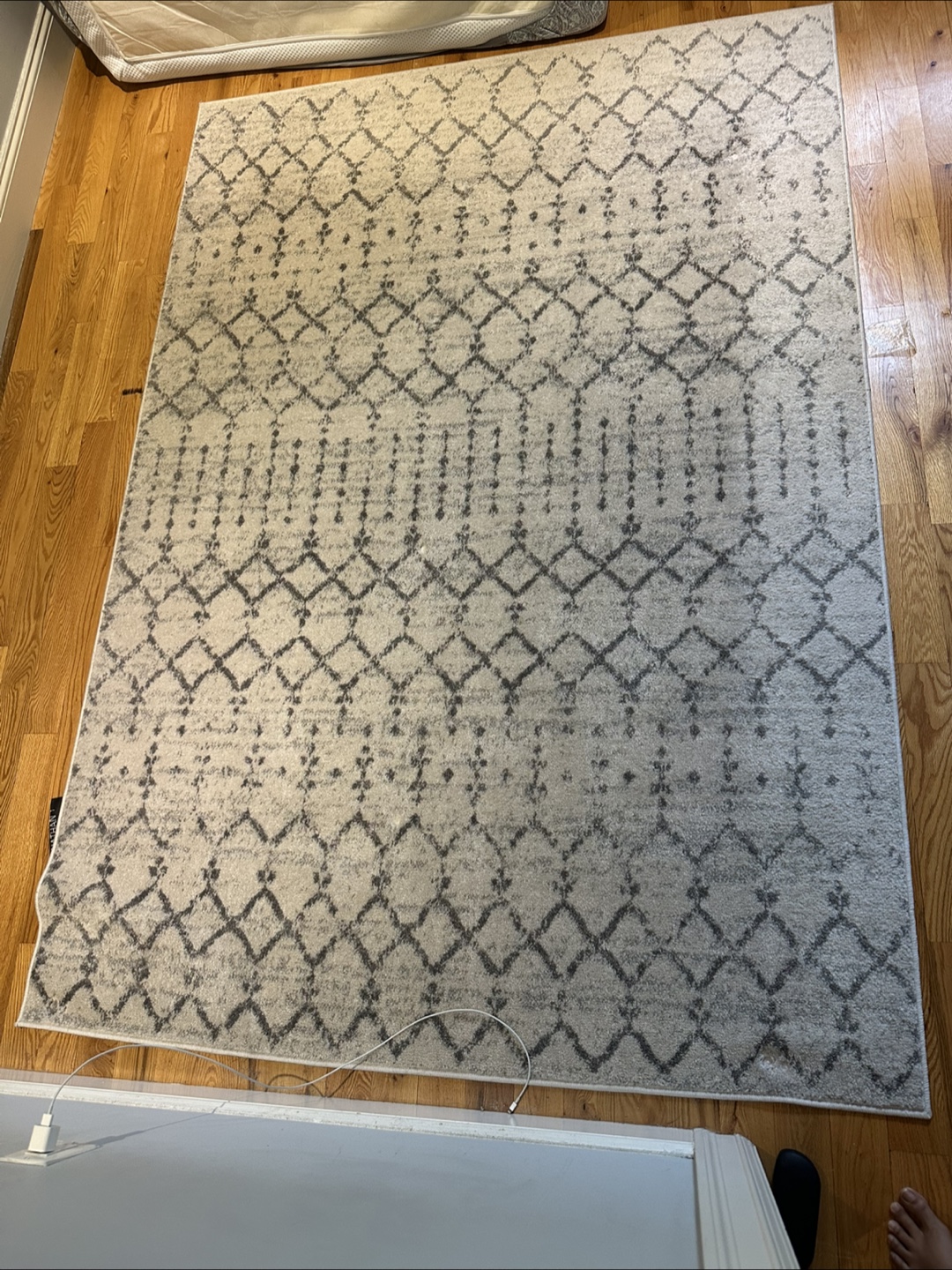 Area Rug with Geometric Pattern - photo 2
