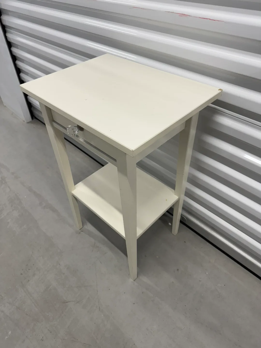 Ikea white Hemness nightstand (Delivery available) image indicator(2)