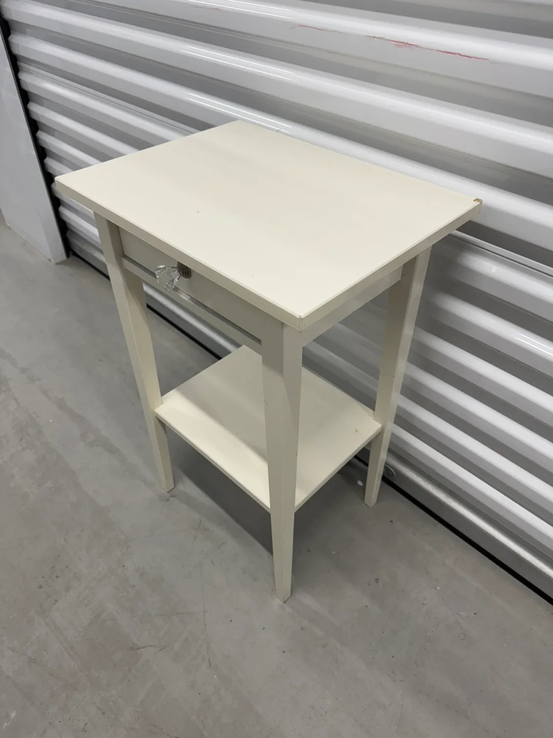 Ikea white Hemness nightstand (Delivery available) image indicator(4)