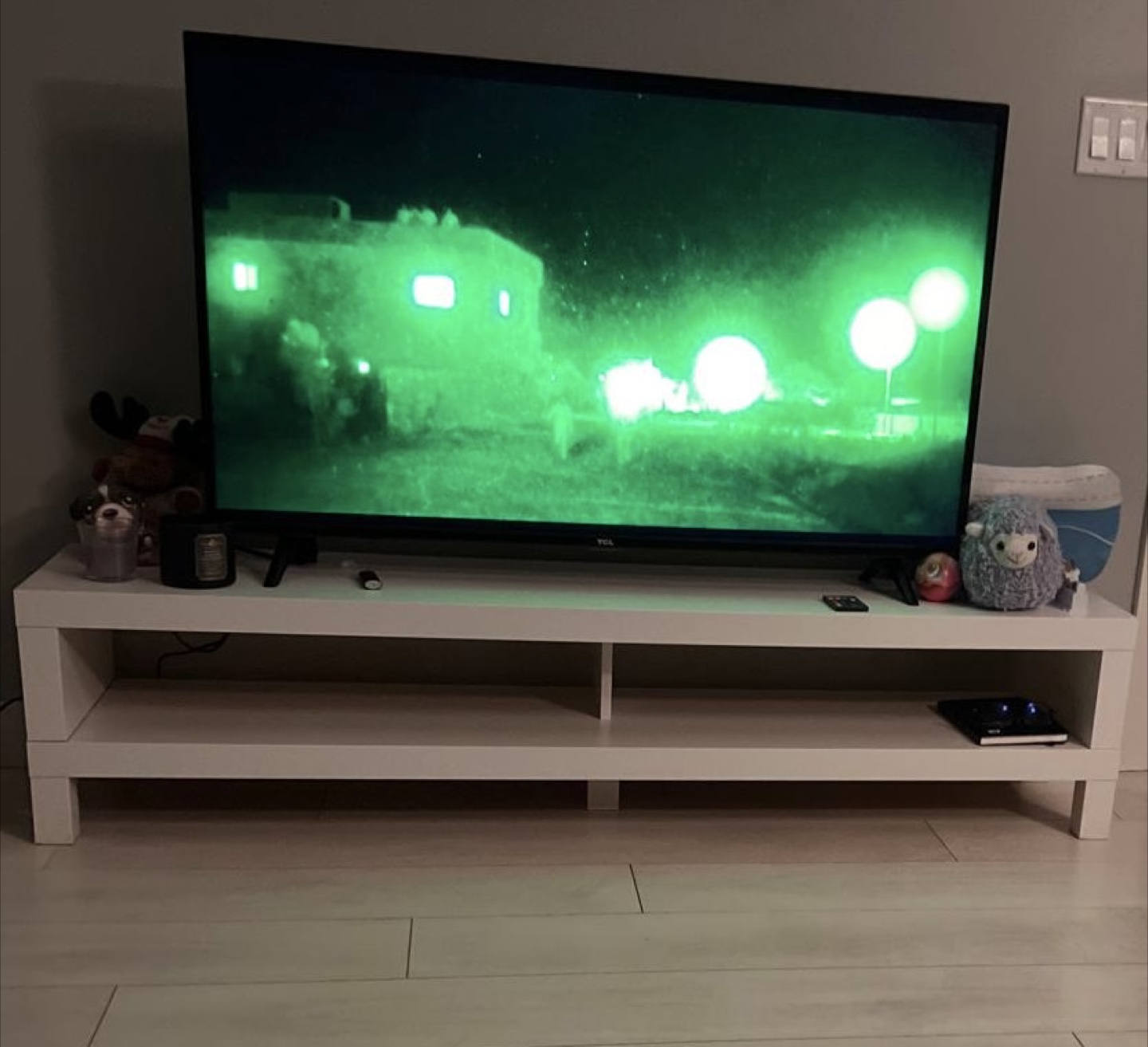 IKEA White TV Bench Stand Table - Move out sale