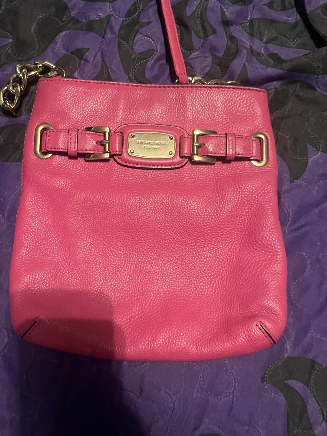 Michael Kors Pink Crossbody Bag image indicator(5)