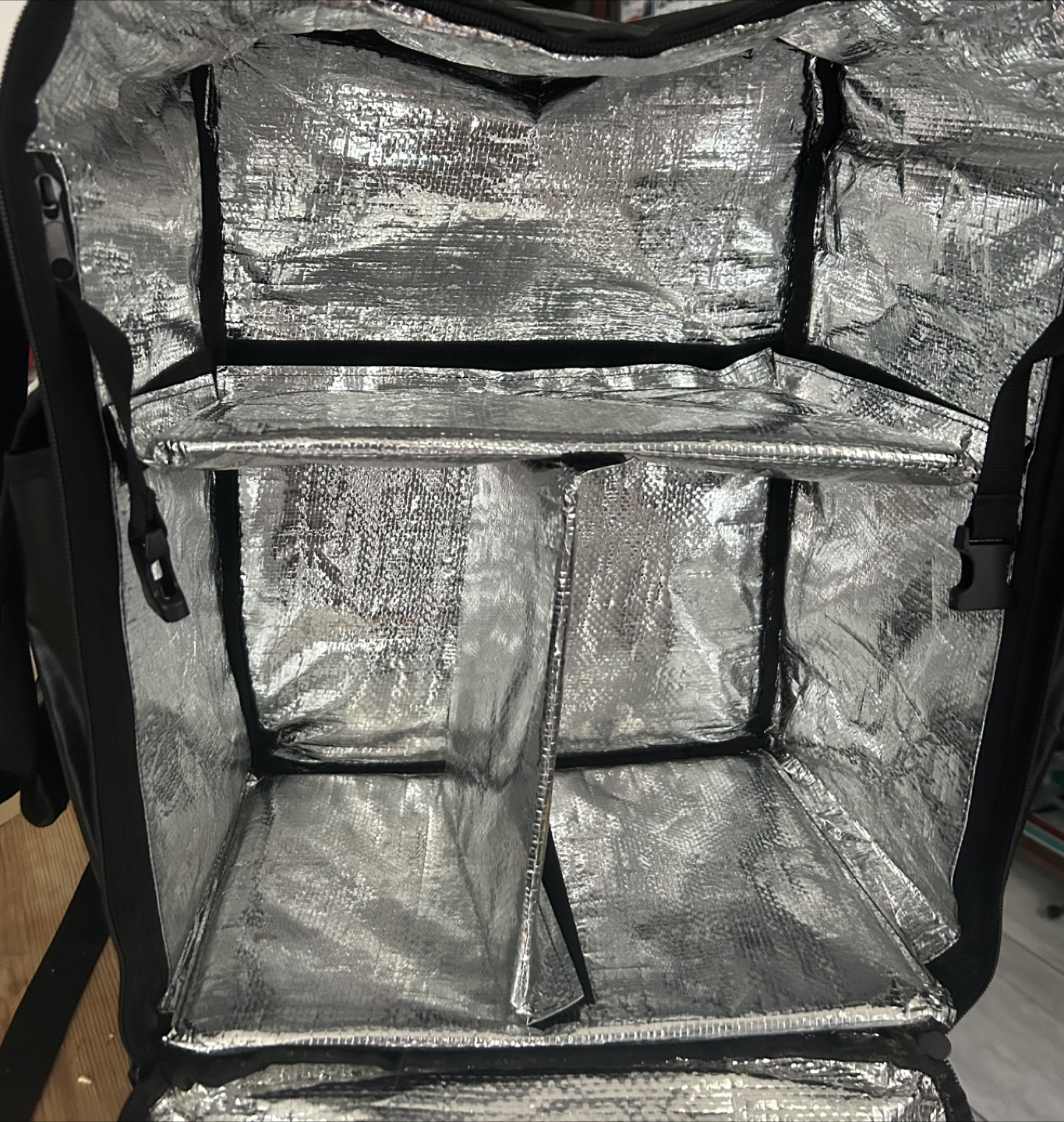 Black  Food Delivery Bag - photo 3