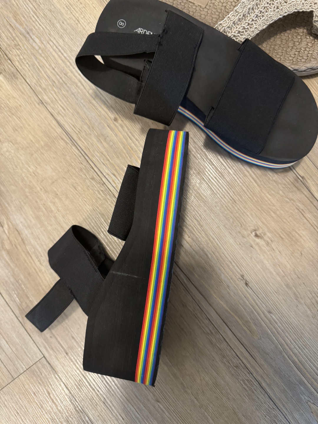 FREE Arden Black Sandals