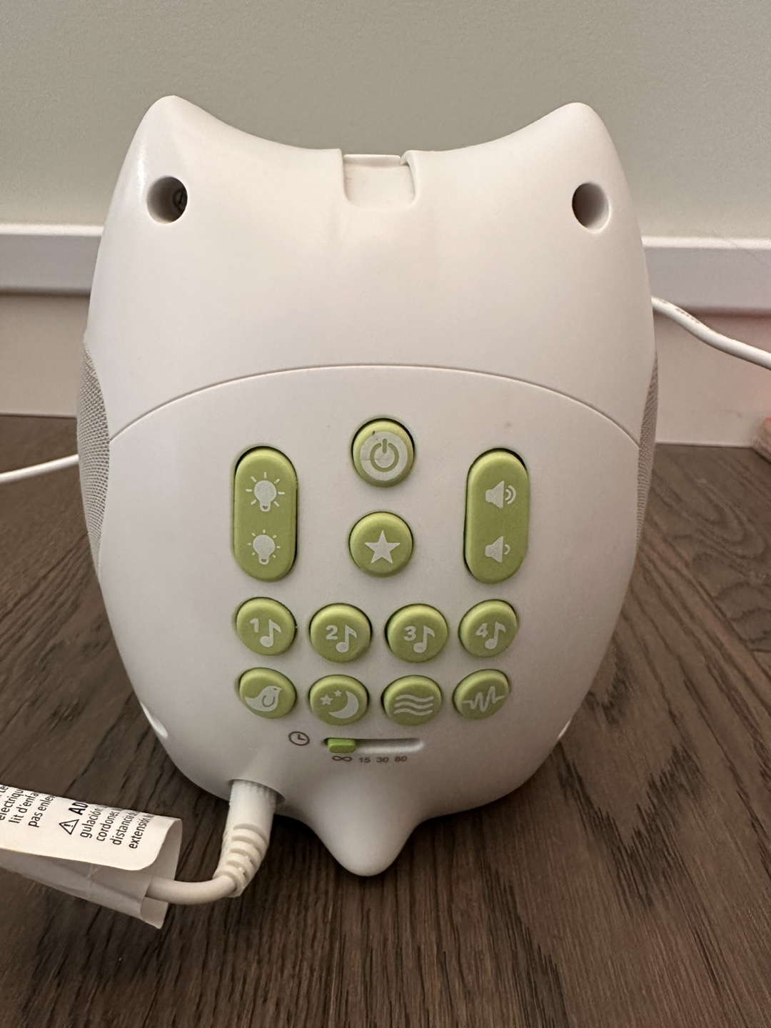 Skip hop Owl sound machine with Projector and Night Light - photo 3