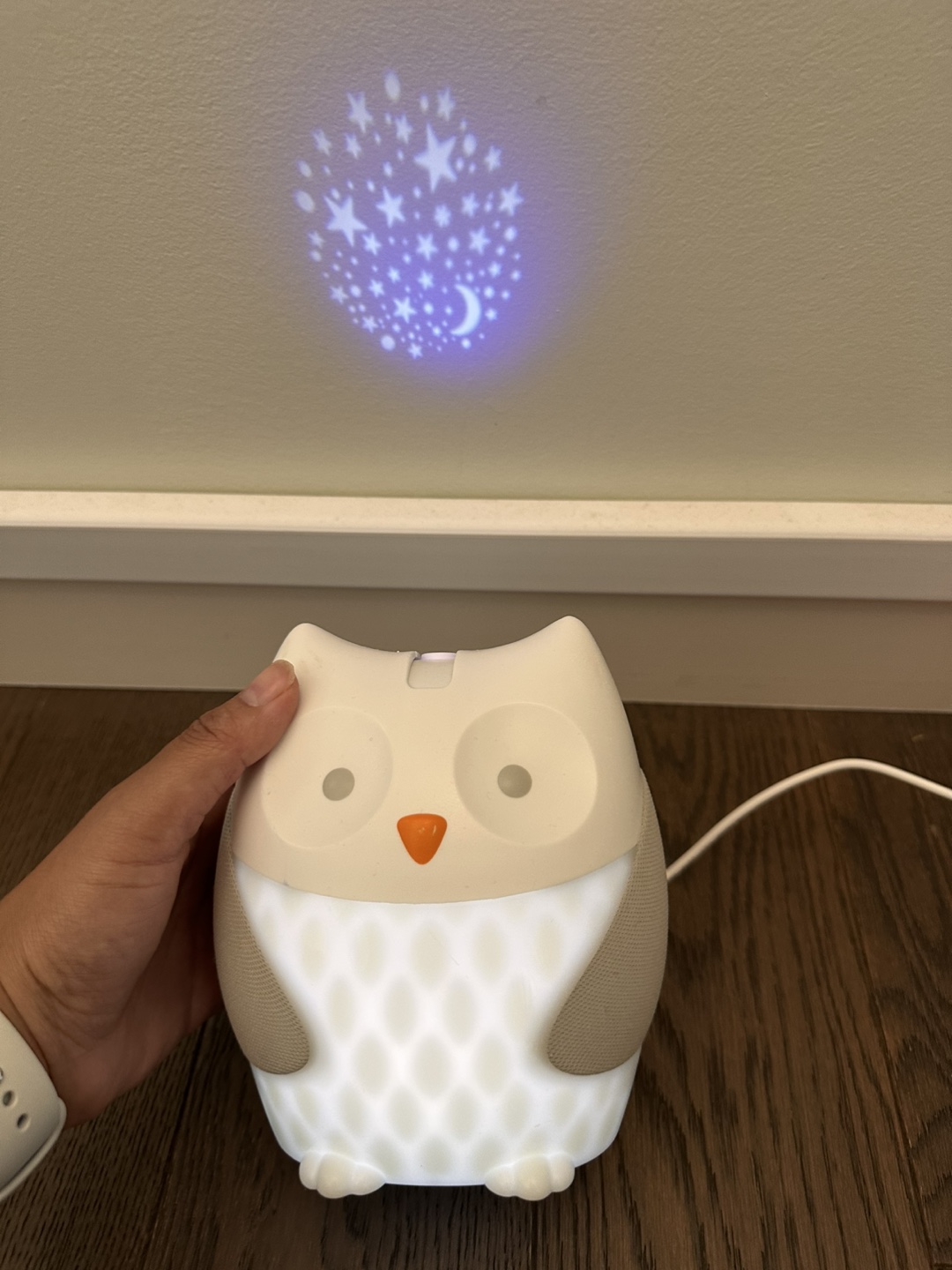 Skip hop Owl sound machine with Projector and Night Light