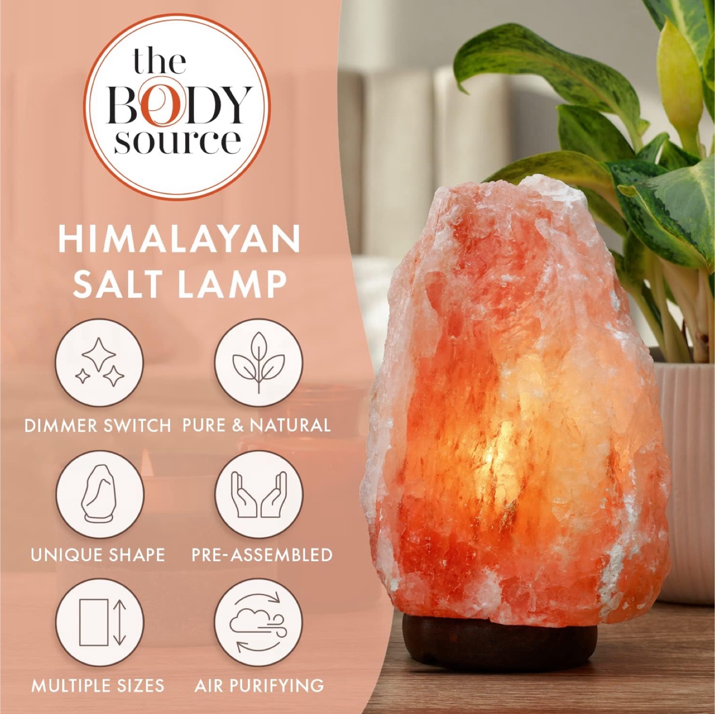 BRAND NEW! Extra Large Himalayan Salt Lamp - photo 3