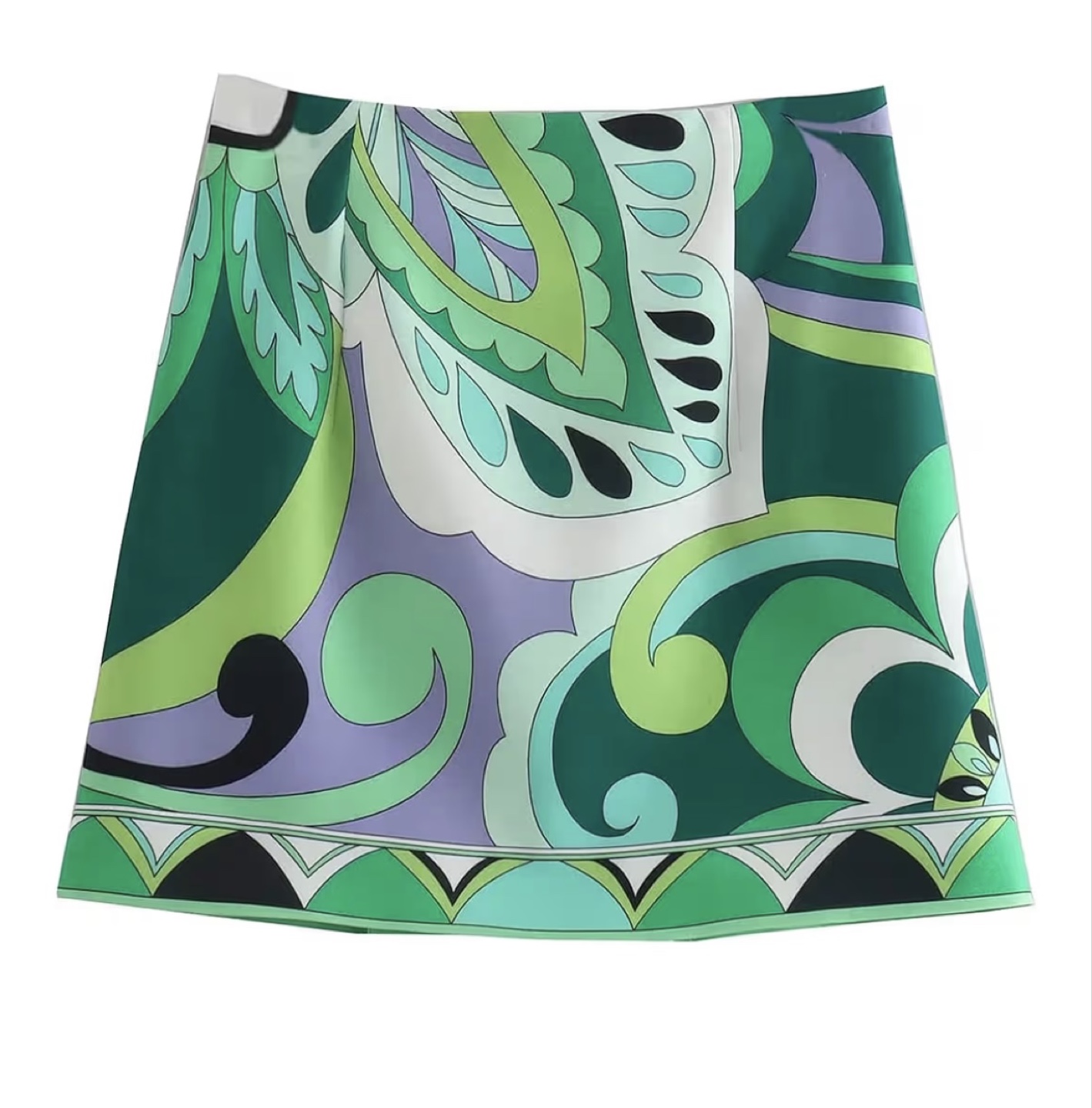 Zara Geometric Print Skirt Set size S - photo 2