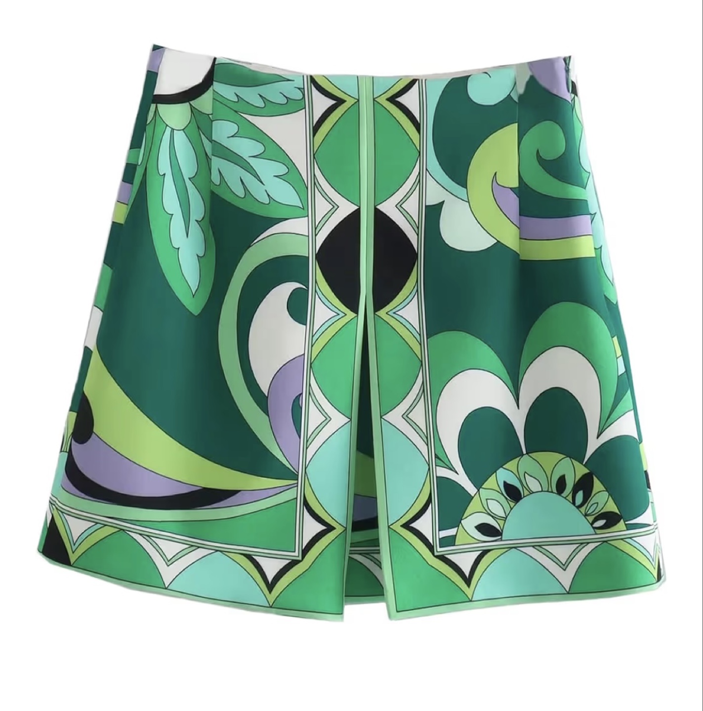Zara Geometric Print Skirt Set size S - photo 4