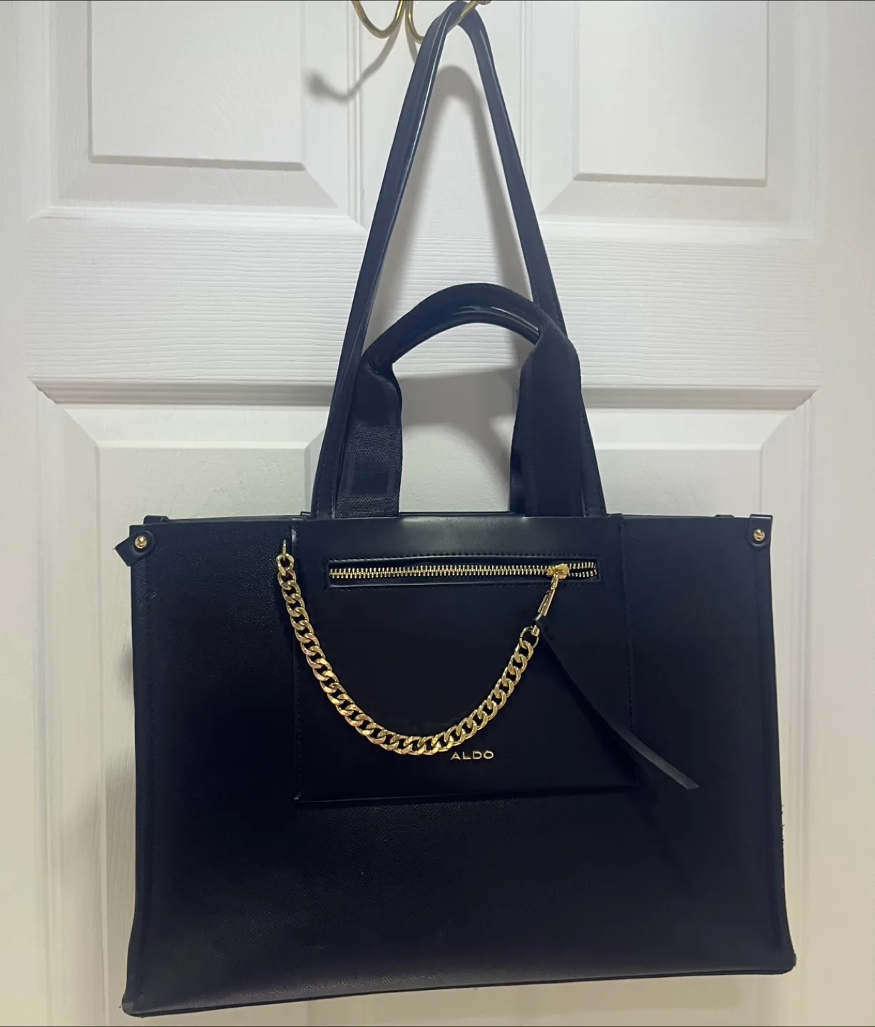 ALDO Black Tote Bag thumbnail