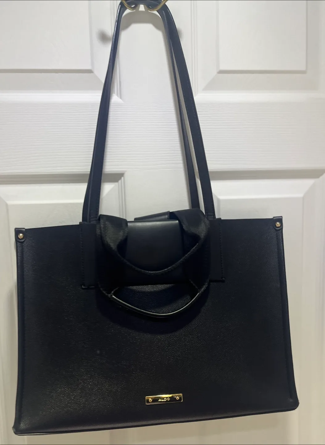 ALDO Black Tote Bag image indicator(4)
