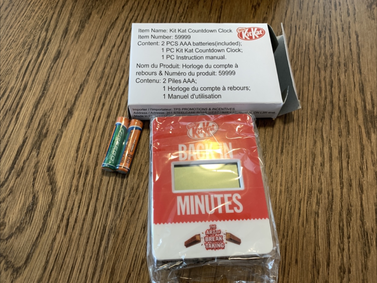 Kit Kat Countdown Clock