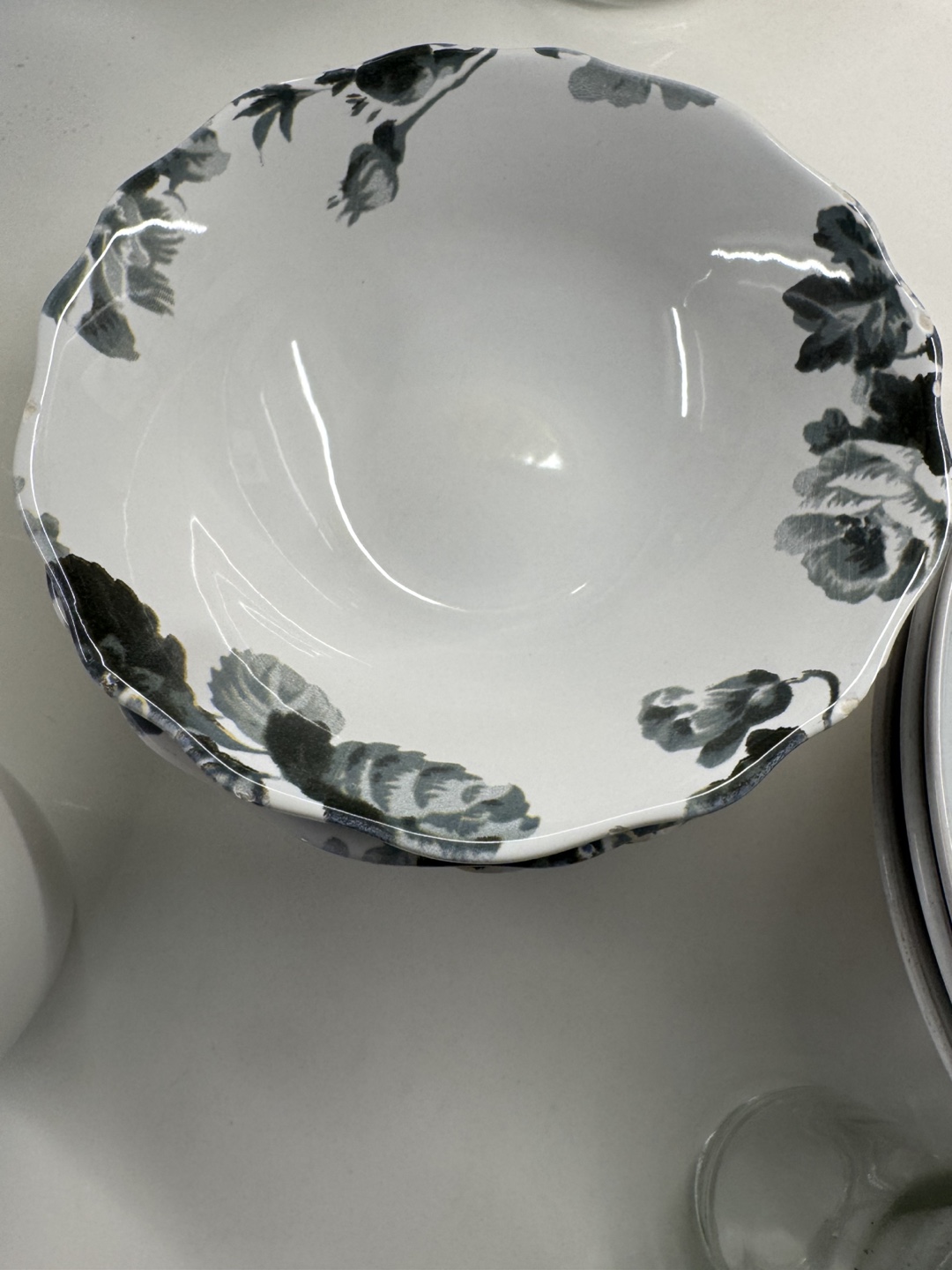 FREE Clear Glass Tumblers, Plates & Floral Bowls - photo 4