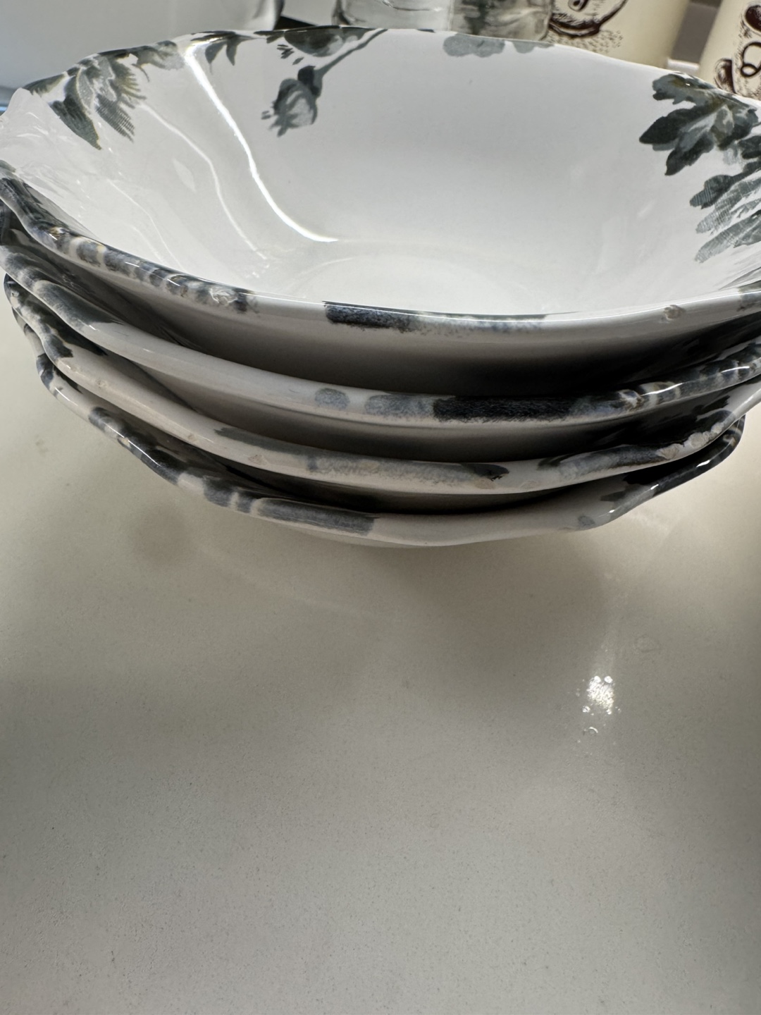 FREE Clear Glass Tumblers, Plates & Floral Bowls - photo 3